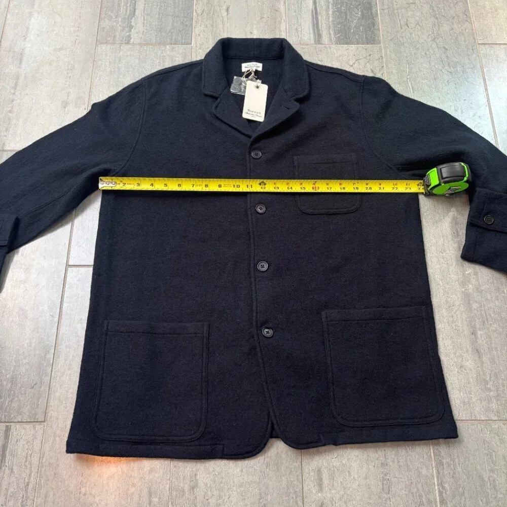Hartford Alternative Classics Wool Jacket Blazer Coat Navy Blue XXL NWT